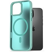 AlzaGuard Matte Case Compatible with Magsafe for iPhone 16 Pro Max teal - Phone Cover
