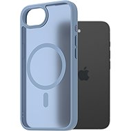 AlzaGuard Matte Case Compatible with Magsafe for iPhone 16e / 17e light blue - Phone Cover