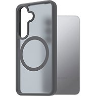 AlzaGuard Matte Case Compatible with Magsafe for Samsung Galaxy S25 grey - Phone Cover