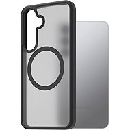 AlzaGuard Matte Case Compatible with Magsafe for Samsung Galaxy S25+ black - Phone Cover
