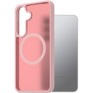 AlzaGuard Matte Case Compatible with Magsafe for Samsung Galaxy S25+ pink - Phone Cover