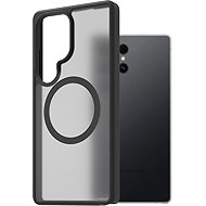 AlzaGuard Matte Case Compatible with Magsafe for Samsung Galaxy S25 Ultra 5G black - Phone Cover