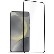 AlzaGuard FlexGlass Samsung Galaxy S24+ 3D védőfólia - fekete - Üvegfólia