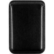AlzaGuard PU Leather Card Wallet Compatible with Magsafe Black -  MagSafe Wallet