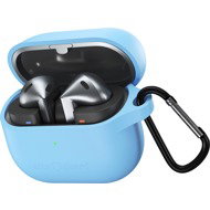 AlzaGuard Premium Silicone Case for Samsung Galaxy Buds 3 / Pro light blue - Headphone Case