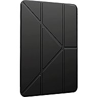 AlzaGuard Clear Flip Case for iPad 10.9" (2022 / 2024) and 11" (2025) and Pencil - Black - Tablet Case