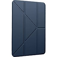 AlzaGuard Clear Flip Case for iPad 10.9" (2022 / 2024) and 11" (2025) and Pencil - Dark Blue - Tablet Case