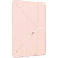 AlzaGuard Clear Flip Case for iPad 10.9" (2022 / 2024) and 11" (2025) and Pencil - Pink - Tablet Case