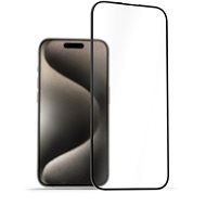 AlzaGuard FullCover iPhone 15 Pro 2.5D üvegfólia - Üvegfólia