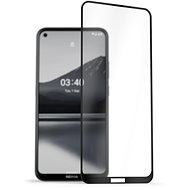 AlzaGuard 2.5D FullCover Glass Protector na Nokia 3.4 čierny - Ochranné sklo
