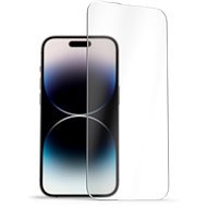 AlzaGuard Case Friendly Glass Protector iPhone 14 Pro Max 2.5D üvegfólia - Üvegfólia