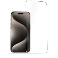 AlzaGuard 2.5D Case Friendly Glass Protector für iPhone 15 Pro - Schutzglas