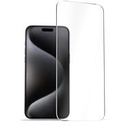 AlzaGuard 2.5D Case Friendly Glass Protector für iPhone 15 Pro Max - Schutzglas