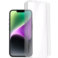 AlzaGuard 2.5D Case Friendly Glass Protector 3 Pack for iPhone 13 / 13 Pro / 14 / 16e - Glass Screen Protector