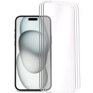 AlzaGuard 2.5D Case Friendly Glass Protector 3 Pack for iPhone 15 - Glass Screen Protector