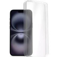 AlzaGuard 2.5D Case Friendly Glass Protector 3 Pack for iPhone 16 Plus - Glass Screen Protector