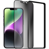 AlzaGuard 2.5D FullCover Privacy Glass Protector for iPhone 13 / 13 Pro / 14 / 16e / 17e with frame - Glass Screen Protector
