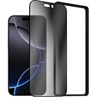 AlzaGuard 2.5D FullCover Privacy Glass Protector for iPhone 16 Pro Max with installation frame - Glass Screen Protector