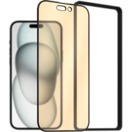 AlzaGuard 2.5D Quantum Eye Care Glass Protector for iPhone 15 with installation frame - Glass Screen Protector