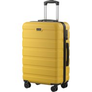 AlzaGuard Traveler Suitcase, sized. M - yellow - Suitcase