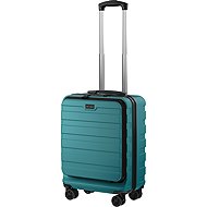 AlzaGuard Business Traveller Suitcase, Size S - Blue - Suitcase