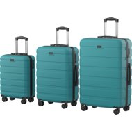 AlzaGuard Traveler Suitcase, 3pcs set - blue - Case Set