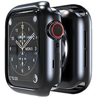 AlzaGuard Matte TPU HalfCase for Apple Watch 38mm Black - Protective Watch Cover