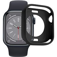 AlzaGuard Matte TPU HalfCase pre Apple Watch 41 mm čierne - Ochranný kryt na hodinky