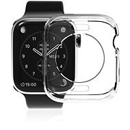 AlzaGuard Crystal Clear TPU HalfCase for Apple Watch 45mm - Protective Watch Cover