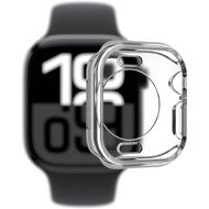 AlzaGuard Crystal Clear TPU HalfCase for Apple Watch 46mm - Protective Watch Cover