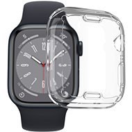 AlzaGuard Crystal Clear TPU FullCase pre Apple Watch 45 mm - Ochranný kryt na hodinky