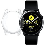AlzaGuard Crystal Clear TPU HalfCase 42 mm-es Samsung Galaxy Watch 4-hez - Okosóra tok