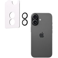 Alzaguard Elite Lens Protector for iPhone 17 black with applicator - Camera Glass