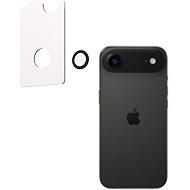 Alzaguard Elite Lens Protector for iPhone Air black with applicator - Camera Glass