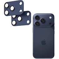 AlzaGuard Metal Lens Protector for iPhone 17 Pro dark blue - Camera Glass