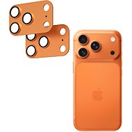 AlzaGuard Metal Lens Protector for iPhone 17 Pro orange - Camera Glass