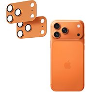AlzaGuard Metal Lens Protector for iPhone 17 Pro Max orange - Camera Glass