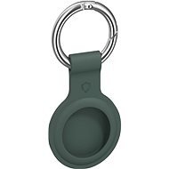 AlzaGuard Silikon-Schlüsselanhänger für Airtag grün - AirTag Schlüsselanhänger