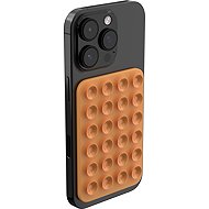 AlzaGuard SnapMount Compatible with Magsafe - orange - Phone holder
