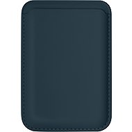 AlzaGuard PU Leather Card Wallet Compatible with Magsafe - petrol blue -  MagSafe Wallet