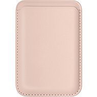 AlzaGuard PU Leather Card Wallet Compatible with Magsafe - powder pink -  MagSafe Wallet