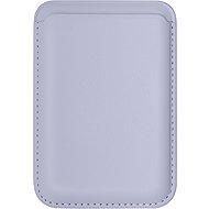AlzaGuard PU Leather Card Wallet Compatible with Magsafe - lilac -  MagSafe Wallet