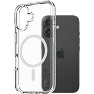 AlzaGuard Crystal Glitter Case Compatible with Magsafe für iPhone 16 - Handyhülle