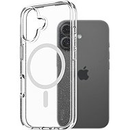 AlzaGuard Crystal Glitter Case Compatible with Magsafe for iPhone 17 - Phone Cover