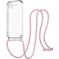 AlzaGuard Luxe Lanyard Case for Google Pixel 10a - Pink - Phone Cover