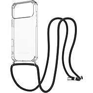 AlzaGuard Luxe Lanyard Case pro iPhone 18 Pro Max černý - Phone Cover