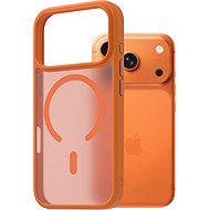 AlzaGuard Matte Case Compatible with Magsafe for iPhone 17 Pro orange - Phone Cover