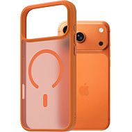 AlzaGuard Matte Case Compatible with Magsafe for iPhone 17 Pro Max orange - Phone Cover