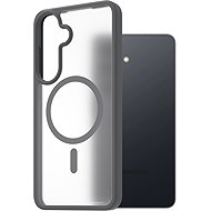 AlzaGuard Matte Case Compatible with Magsafe for Samsung Galaxy S26 FE grey - Phone Cover