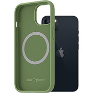 AlzaGuard Silicone Case Compatible with Magsafe for iPhone 13 green - Phone Cover